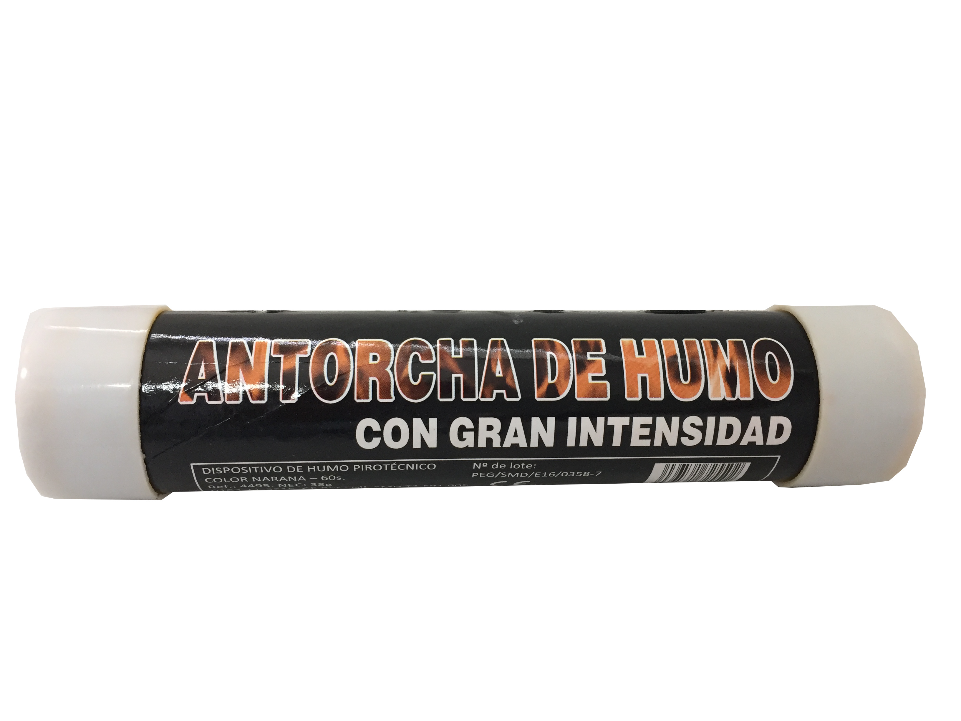 Antorcha de humo gran intensidad naranja